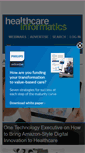 Mobile Screenshot of healthcare-informatics.com